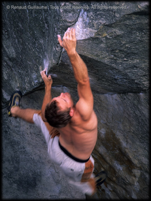 Foret de Fontainebleau: escalade sur les blocs